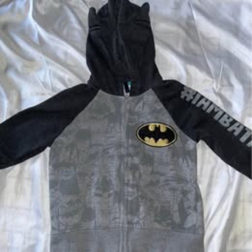 Batman Hoodie, Kid's Size 5